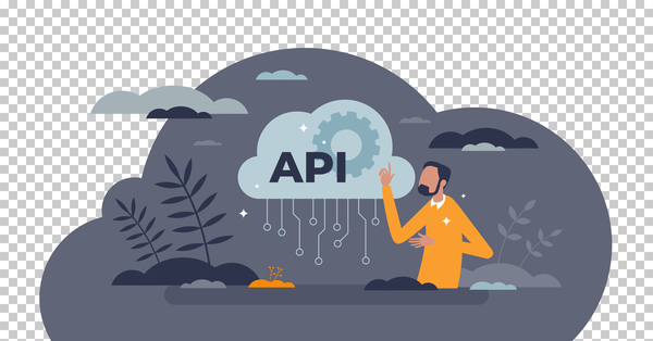 API integration for application data exchange connection tiny person concept - Image 2