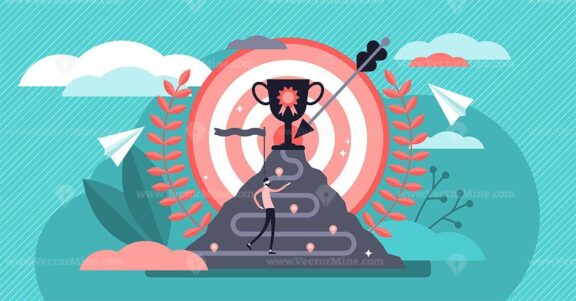 Achievement vector illustration