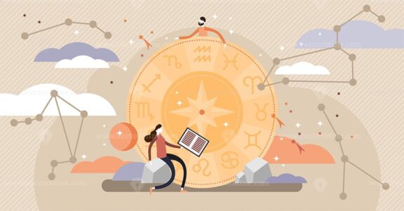 Astrology vector illustration