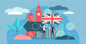 Brexit vector illustration