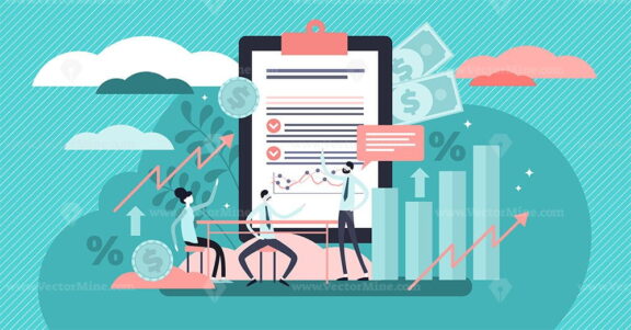 Briefing vector illustration