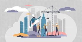 Builders vector illustration