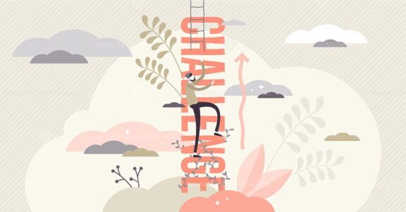 Challenge vector illustration