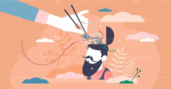 Confusion vector illustration