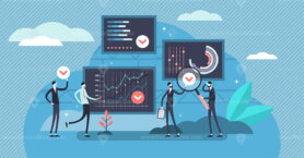 Control vector illustration