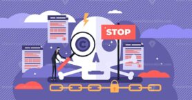 Copyright vector illustration
