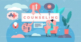 Counseling vector illustration