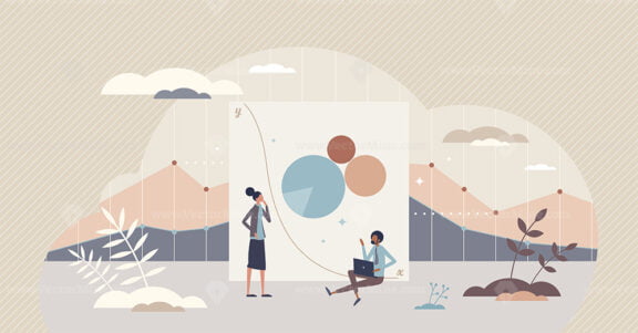 Data science and info collection, processing knowledge tiny person concept
