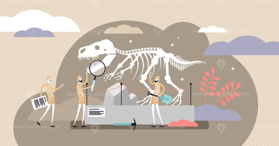 Dinosaurs vector illustration