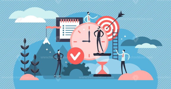 Discipline vector illustration
