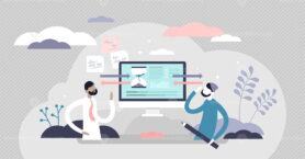 Drop servicing vector illustration