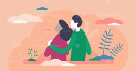 Empathy vector illustration