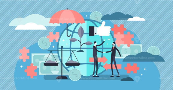 Ethical marketing vector illustration