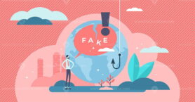 Fake vector illustration