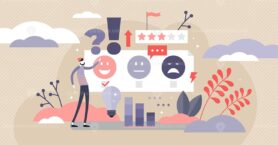 Feedback vector illustration