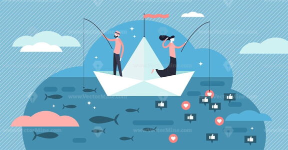 Fishing vector illustration