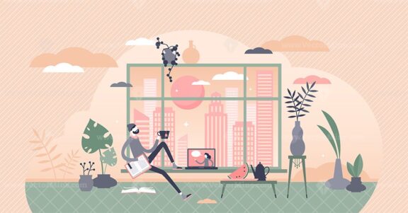 Free time vector illustration