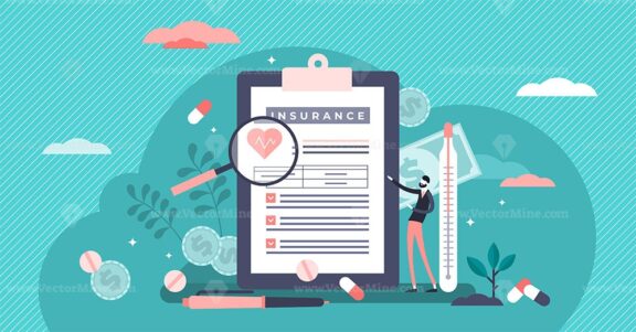Health insurance vector illustration