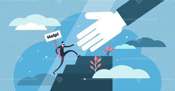 Help vector illustration