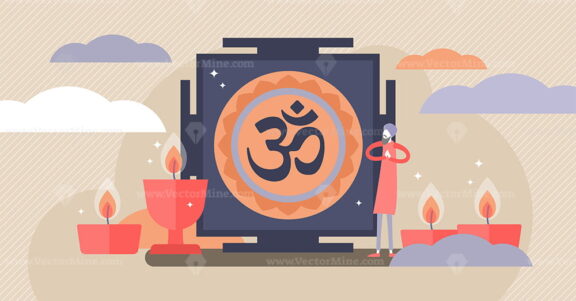 FREE Hinduism vector illustration