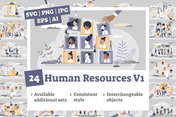 24 Human Resources V1 Concepts Bundle