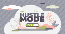FREE Hustle mode vector illustration