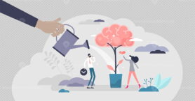 Improving memory for knowledge remember in tiny persons vector illustration