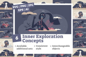 6 Inner Exploration Concepts Bundle