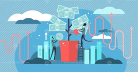 Investing vector illustration