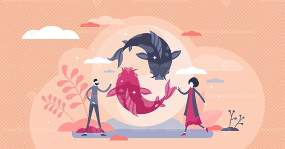 Koi fish vector illustration