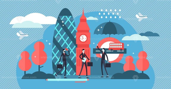 London vector illustration