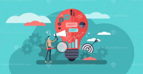 Marketing vector illustration