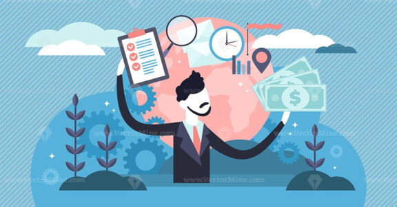 Manager vector illustration