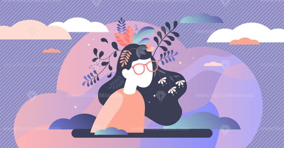 Mental health vector illustration