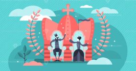 Monarchy vector illustration