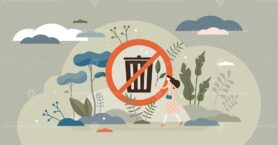 No rubbish vector illustration