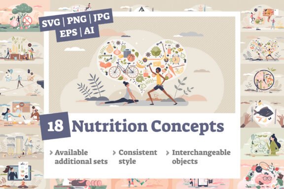 18 Nutrition Concepts Bundle V2