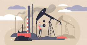 Oil industry vector illustration