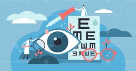 Ophthalmology vector illustration