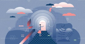 Opportunity concept, tiny person vector illustration