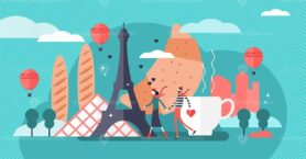 Paris vector illustration