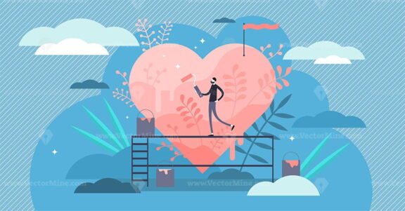 Passion vector illustration