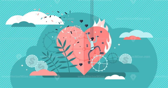 Passion vector illustration