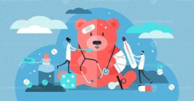 Pediatric vector illustration