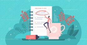 Priorities vector illustration