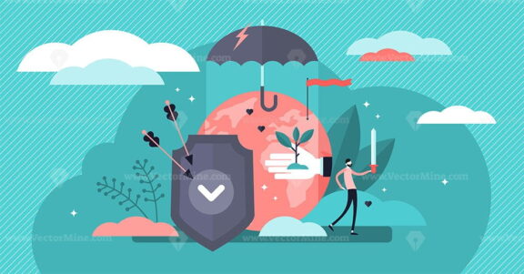 Protect vector illustration