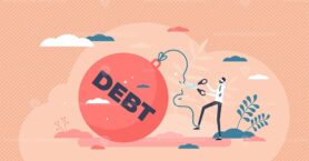 Reducing debt relief after cut financial commitments tiny person concept