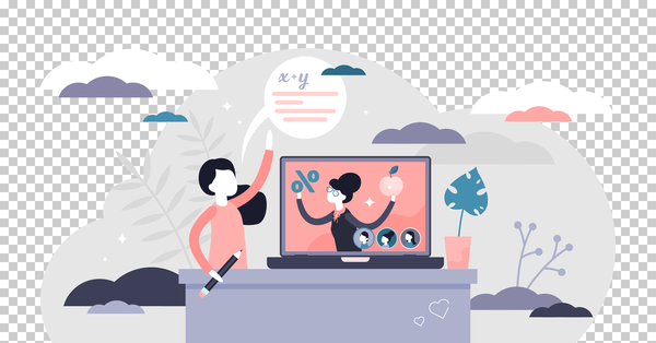 Remote learning vector illustration - Image 2