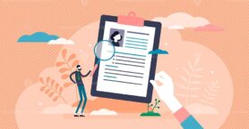Resume vector illustration