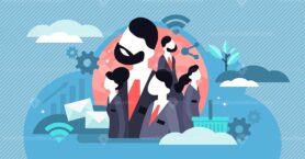 Sales force vector illustration
